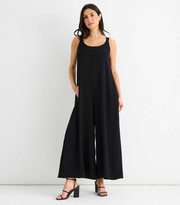 Gini Black Wide Leg Jumpsuit