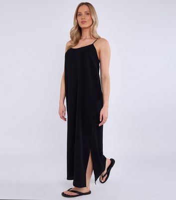 Gini London Black Maxi Dress | New Look
