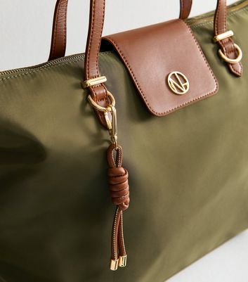 Khaki Fabric Tote Bag | New Look
