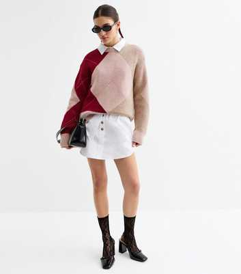 Tokyo Doll White Shirt Style Skirt