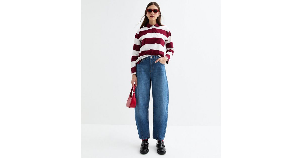 Tokyo Doll Blue Barrel Leg Jeans | New Look