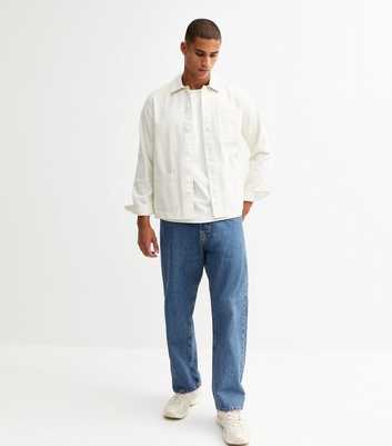 Jack & Jones Light Blue Straight Leg Alex Denim Jeans