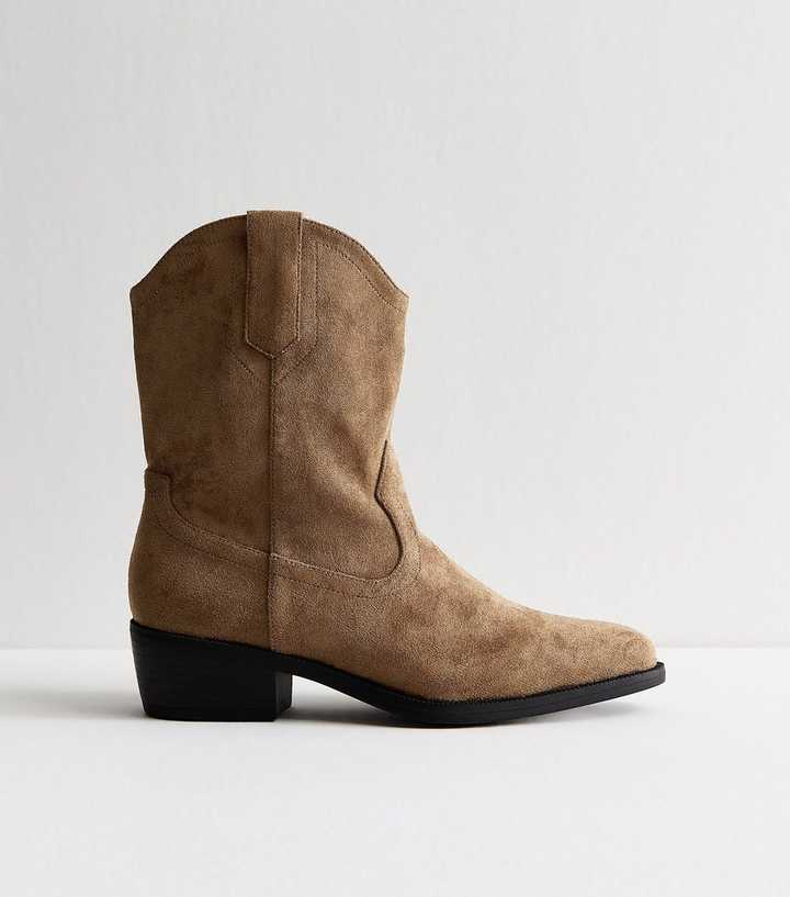 Camel faux suede - Medium