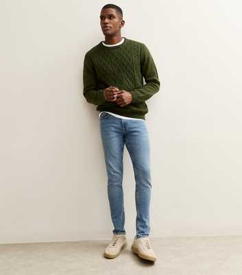 Blue Skinny Fit Jeans