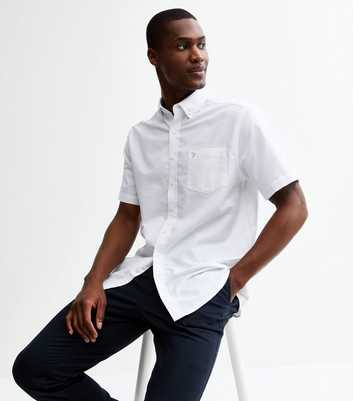 Farah White Short Sleeve Shirt