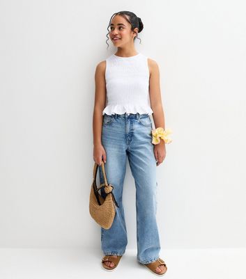 frilly vest tops
