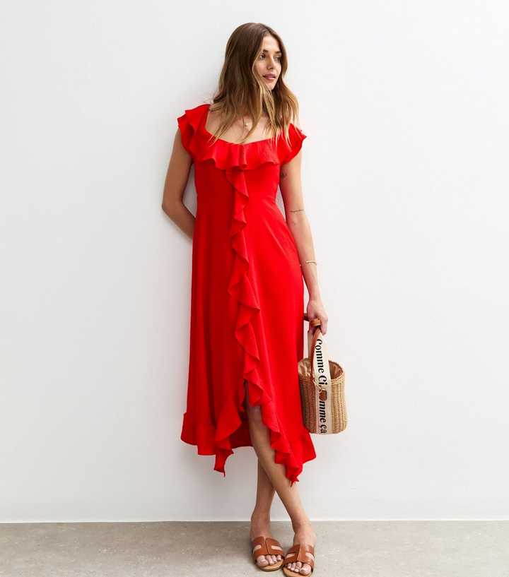 knee length dresses for ladies Elegant Long Sleeve Midi Dress