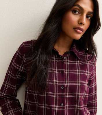 Red Checked Long Sleeve Shirt