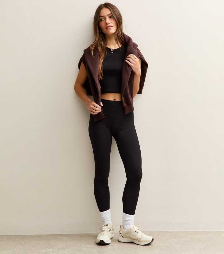 Petite Black Seamless Leggings