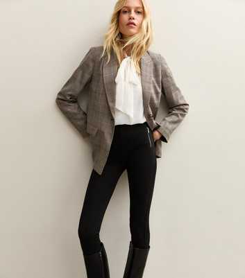 Black Ponte Leggings