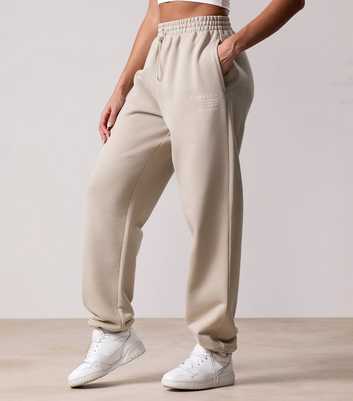  Gym King Define Stone Logo Print Joggers