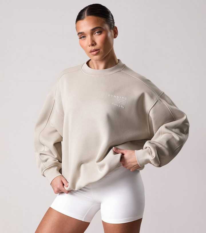 Gym King Stone Define Crew Neck Sweatshirt