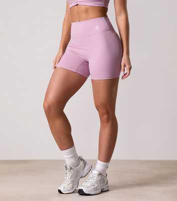 Gym King Pink 365 Scrunched Back Shorts