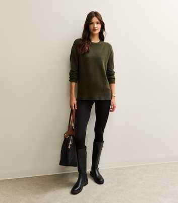 Tall Black High Waisted Leggings