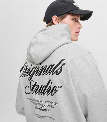 Jack & Jones Grey Original Studios Hoodie