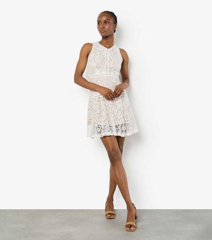corset lace-up midi dress Shapewear Lace Corset Midi Dress | Built-In Waist Sculpt main image 1