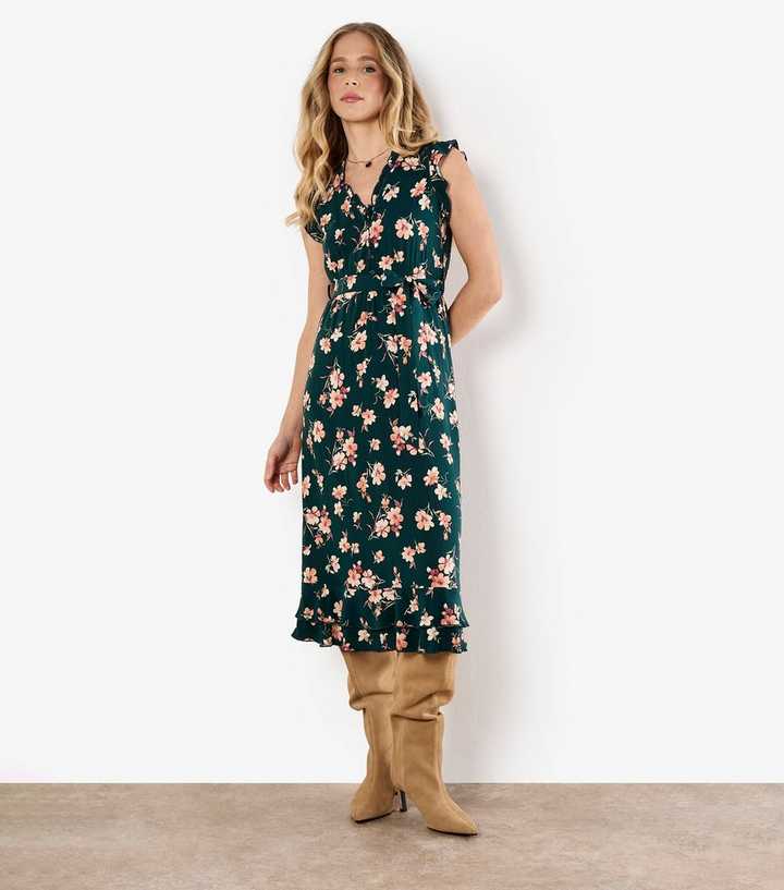 apricot green maxi dress Marzi Open Shoulder Maxi Dress
