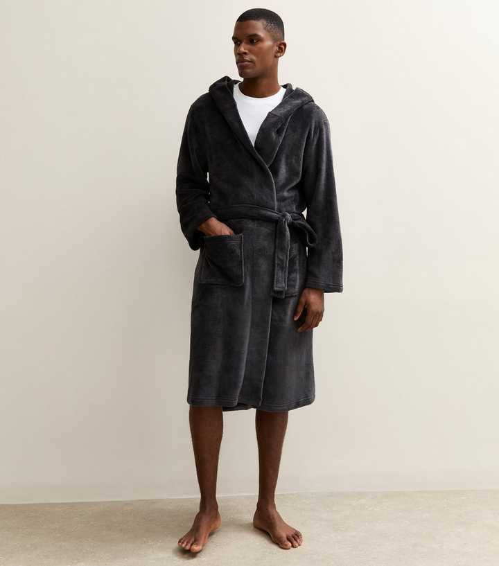 slim fit dress slacks Men's Robe Duke Cashmere Charcoal main image 1