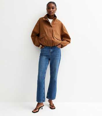 Anica Blue Straight Leg Jeans