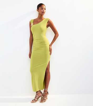 Light Green Starfish Midi Dress
