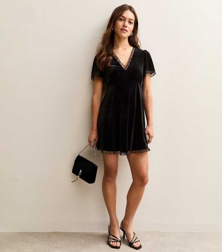 black tea dress mini BB Dakota Women's Spill The Tea Dress  Saint Bernard