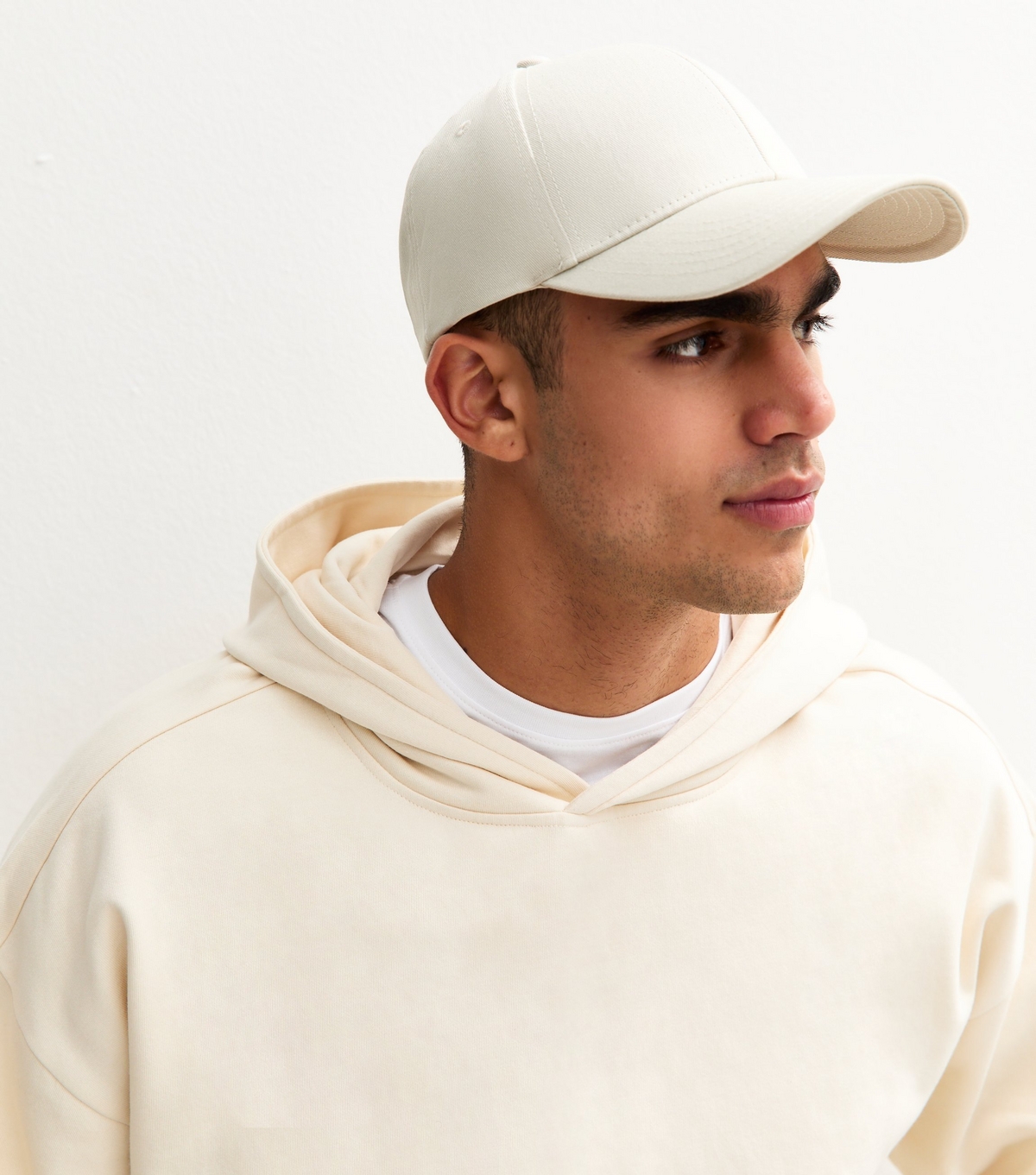 Men's Cream Cap Jack & Jones New Look