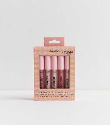 Danielle Creations Pink Pack of 5 Shiny Lip Gloss Set