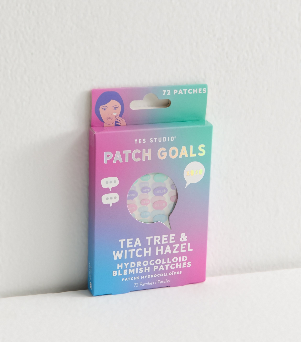 Yes Studio Pack of 72 Tea Tree and Witch Hazel Hydrocolloid Blemish Patches New Look