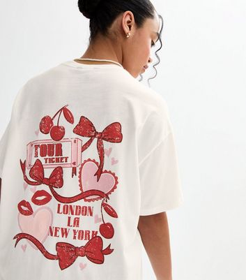 the GazettE 23rd ANNIVERSARY TOUR TEE 白T the GazettE 23rd