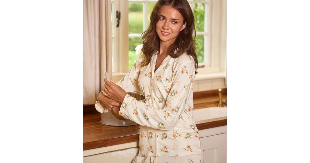 Pj Set Ann Summers Christmas Pjs Pieces Christmas Long Sleeve