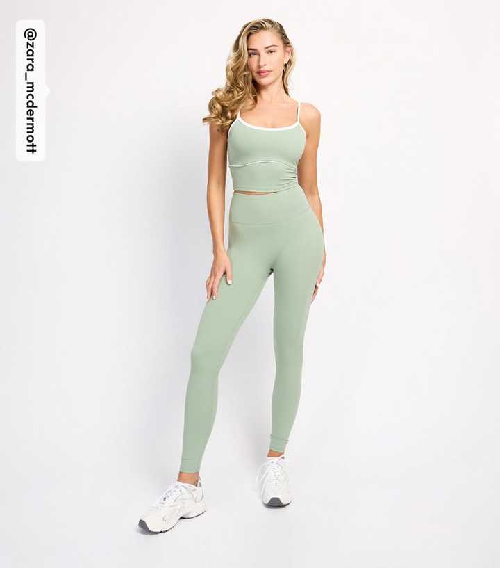 Rise by Zara McDermott Green Leggings