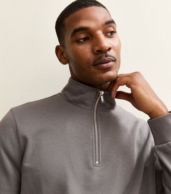 Haggar Men's Classic-Fit Quarter-Zip Sweater – Solid, Stitched Yoke, 4 Colors, Acrylic