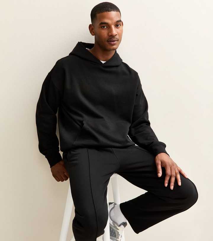 Black Oversized Hoodie