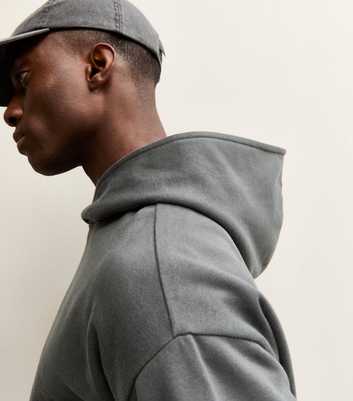Dark Grey Oversized Hoodie