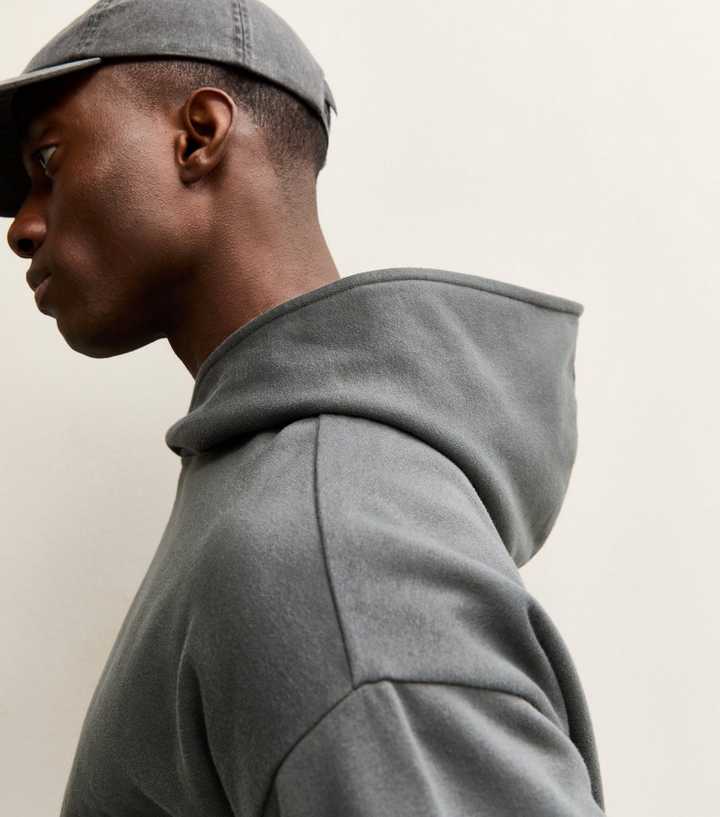 Dark Grey Oversized Hoodie
