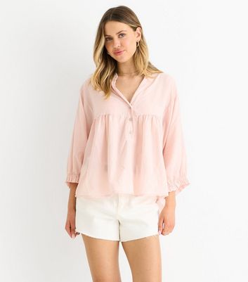 smock top new look