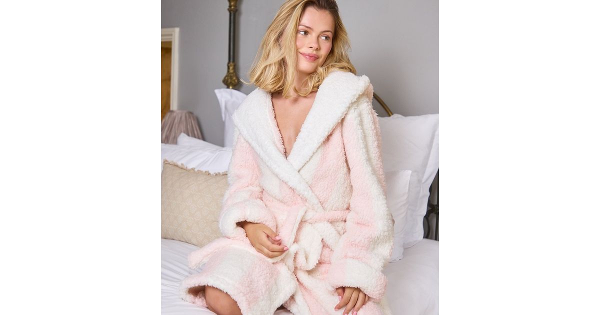new look ladies dressing gowns Women's Dressing Gowns | Hooded & Fleece Bathrobes
