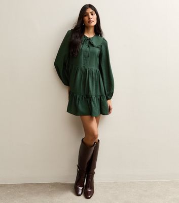 Green Smock Dresses | New Look Green Smock Dresses | New Look