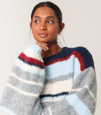 Blue Vanilla Navy Striped Jumper