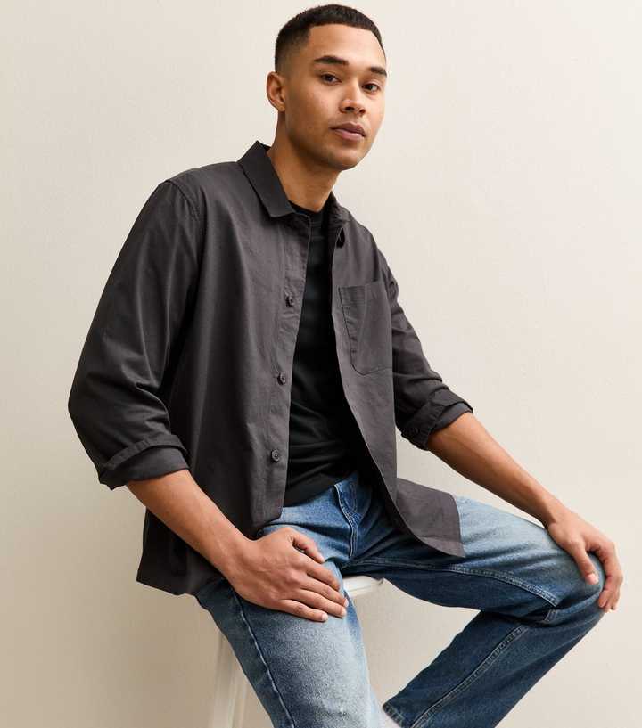Dark Grey Regular Shirt