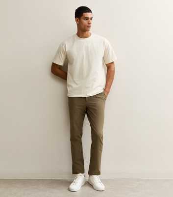Jack & Jones Light Brown Regular Drawstring Trousers