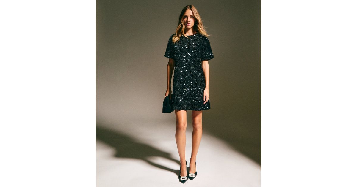 t shirt dress black Tall T-Shirt Maxi Dress main image 1