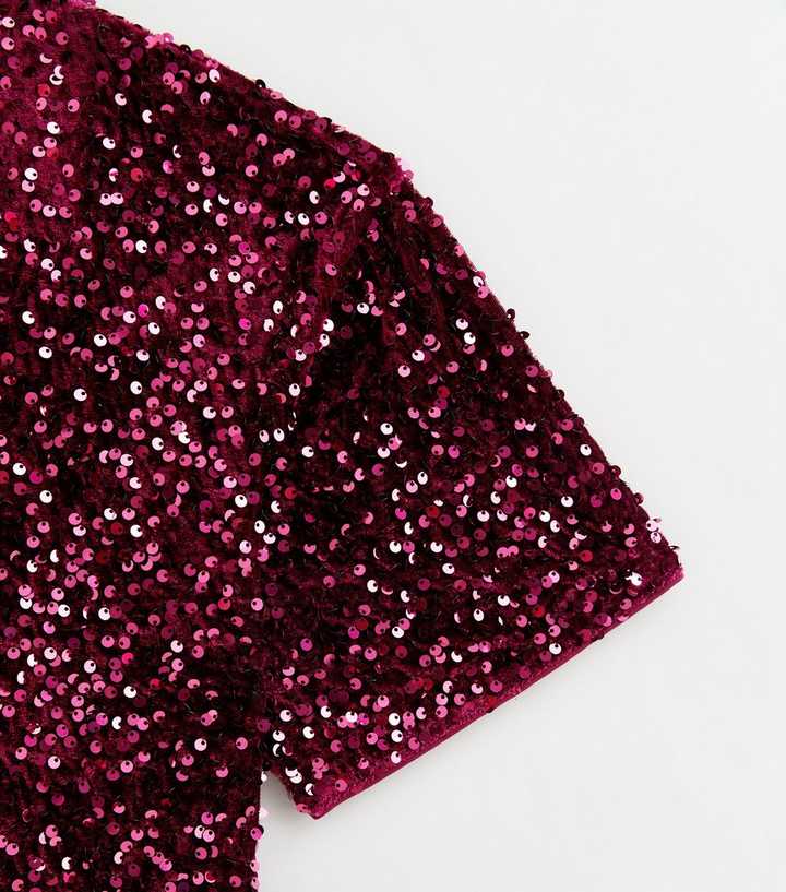 glitter wrap around dress Custom Bling Sequin Jersey Dress main image 1