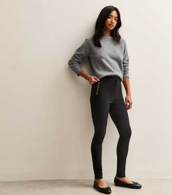 Petite Black Slim Leg Trousers
