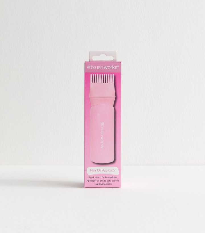 Brushworks Pink Hair Oil Applicator