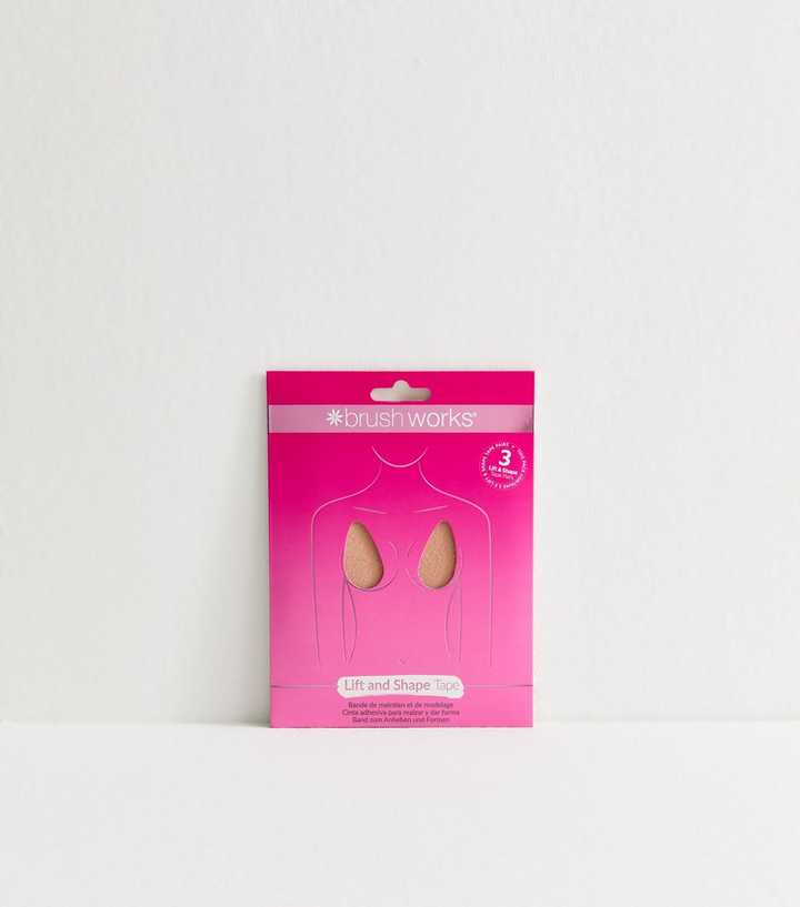 Brushworks Pack of 3 Light Pink Lift and Shape Tape