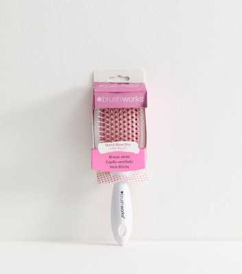 Brushworks Pink Quick Blow Dry Hair Brush