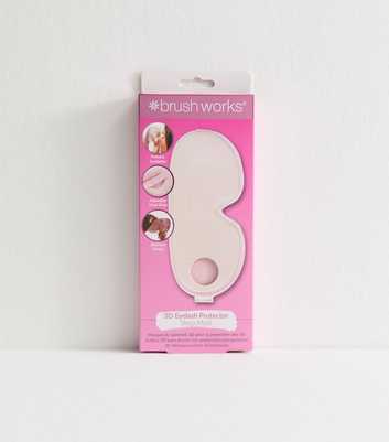 Brushworks Pink 3D Eyelash Protector Sleep Mask