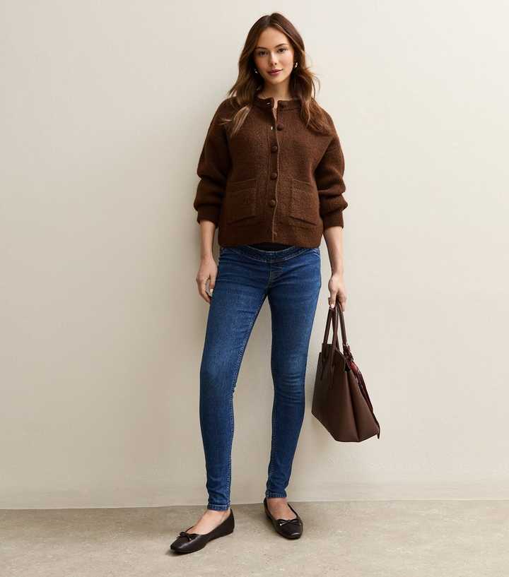 Maternity Blue Lift & Shape Jenna Jeans
