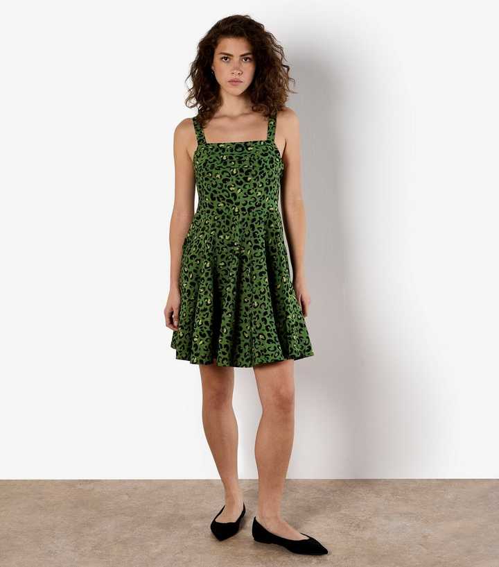 slim fit dress slacks Maple Grove Leopard Shift Dress In Green  Impressions Online Boutique